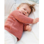 Rosy Cheeks Sweater by DROPS Design - Baby Genser Strikkeoppskrift str. 0/1 mdr - 3/4 år