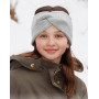Winter Smiles Headband by DROPS Design - Pannebånd Strikkeoppskrift Str. 2-12 år