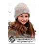 Winter Smiles Hat by DROPS Design - Lue Strikkeoppskrift str. 2 - 12 år