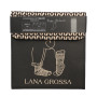Lana Grossa Deluxe Strømpepindesæt Rustfri Stål 15 cm 2,25-3,5 mm 4 størrelser Sort Etui