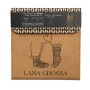 Lana Grossa Deluxe strømpepinnesett i tre 15 cm