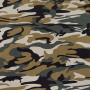 Bomuldspoplin Camouflage 150cm 018 - 50 cm