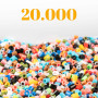 Hama Midi Beads Mix - 20 000 stk.
