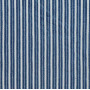 Denimstoff 145cm 007 Blå striper - 50cm
