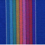 Lerret med stripete stoff 150cm 005 Multi - 50 cm