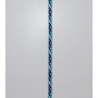 Polyester anorakksnor 7 mm blå/lilla/svart - 50 cm
