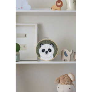 Bilde av Gift Of Stitch Punch Needle Kit Panda (gifts Of Stitch)