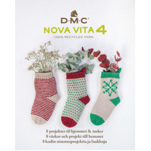 Bilde av Dmc Nova Vita 4 Oppskriftsbok - 8 Prosjekter Til Hjemmet Og Vesker