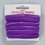 Infinity Hearts Piping Tape Stretch 10mm 465 Purple - 5m