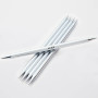 KnitPro Nova Metal Strømpepinner Messing 10cm 3,75mm