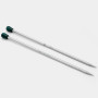 KnitPro Mindful Collection Strikkepinner i rustfritt stål 25 cm 5,00 mm