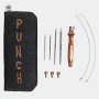 Knitpro Punch Needle Kit 2-5 mm 4 størrelser - Jordfarget