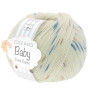 Lana Grossa Cool Wool baby Yarn Print 364 Cream/Camel/Light grey/Dark grey