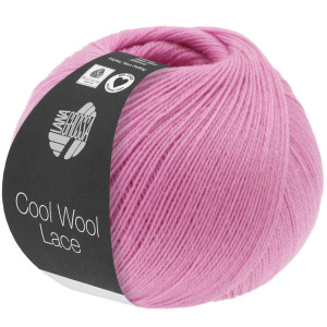 Bilde av Lana Grossa Cool Wool Lace Garn 52 Rosa