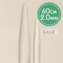Drops Basic Rundpinner Aluminium 60cm 2.00mm / 23.6in US 0