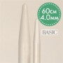 Drops Basic Rundpinner Aluminium 60cm 4.00mm / 23.6in US 6