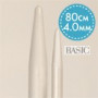 Drops Basic Rundpinner Aluminium 80cm 4.00mm / 31.5in US 6