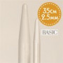 Drops Basic Strikkepinner / Jumperpinner Aluminium 35cm 2.50mm / 13.8in US 1½