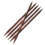 KnitPro Cubics strømpepinner Wood 20cm 6,50mm US10½